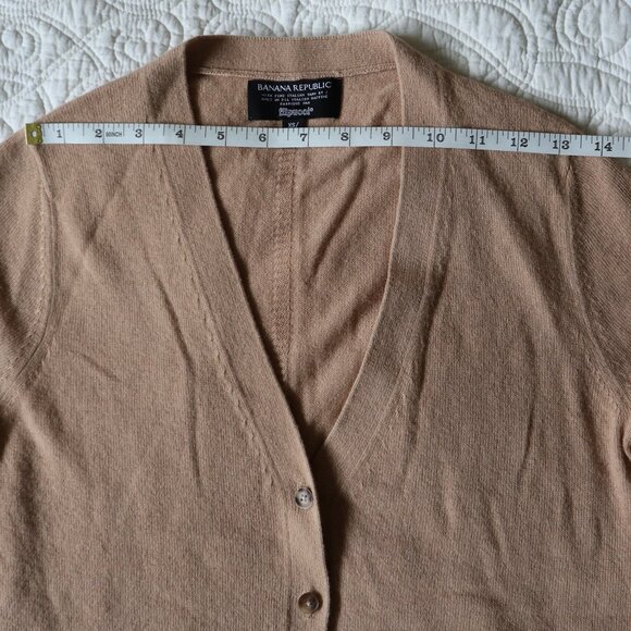 Light Brown Banana Republic Cardigan - Picture 3 of 7